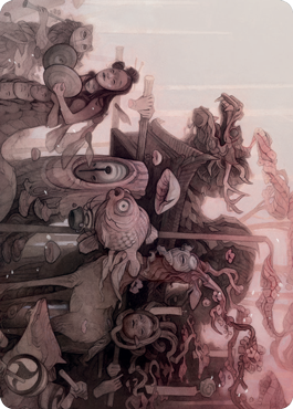 March of Burgeoning Life Art Card [Kamigawa: Neon Dynasty Art Series] | L.A. Mood Comics and Games