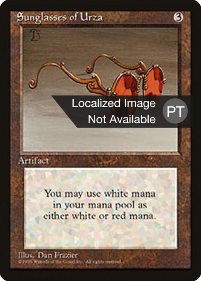 Sunglasses of Urza [Fourth Edition (Foreign Black Border)] | L.A. Mood Comics and Games