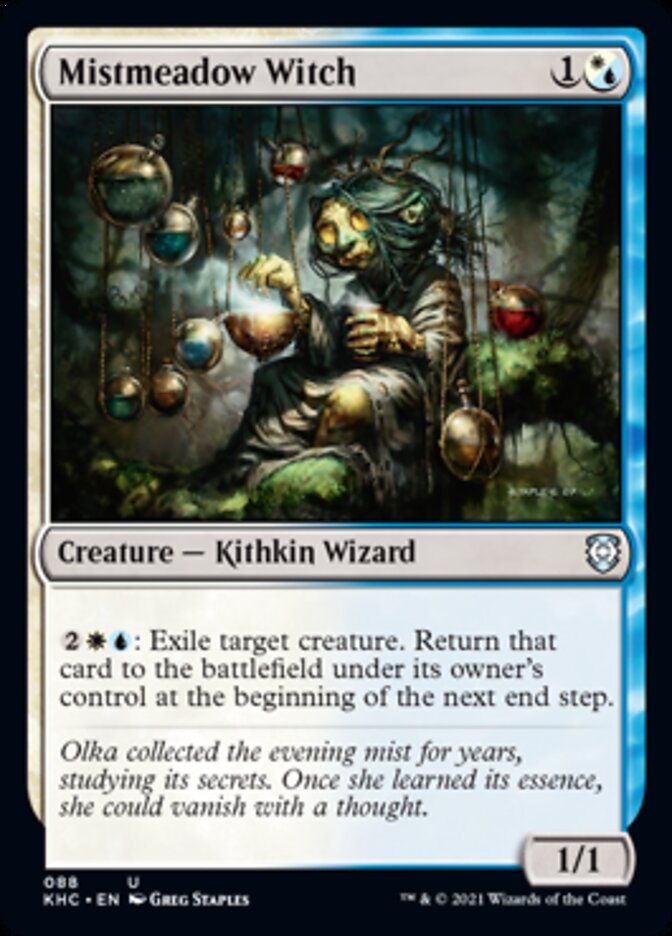 Mistmeadow Witch [Kaldheim Commander] | L.A. Mood Comics and Games