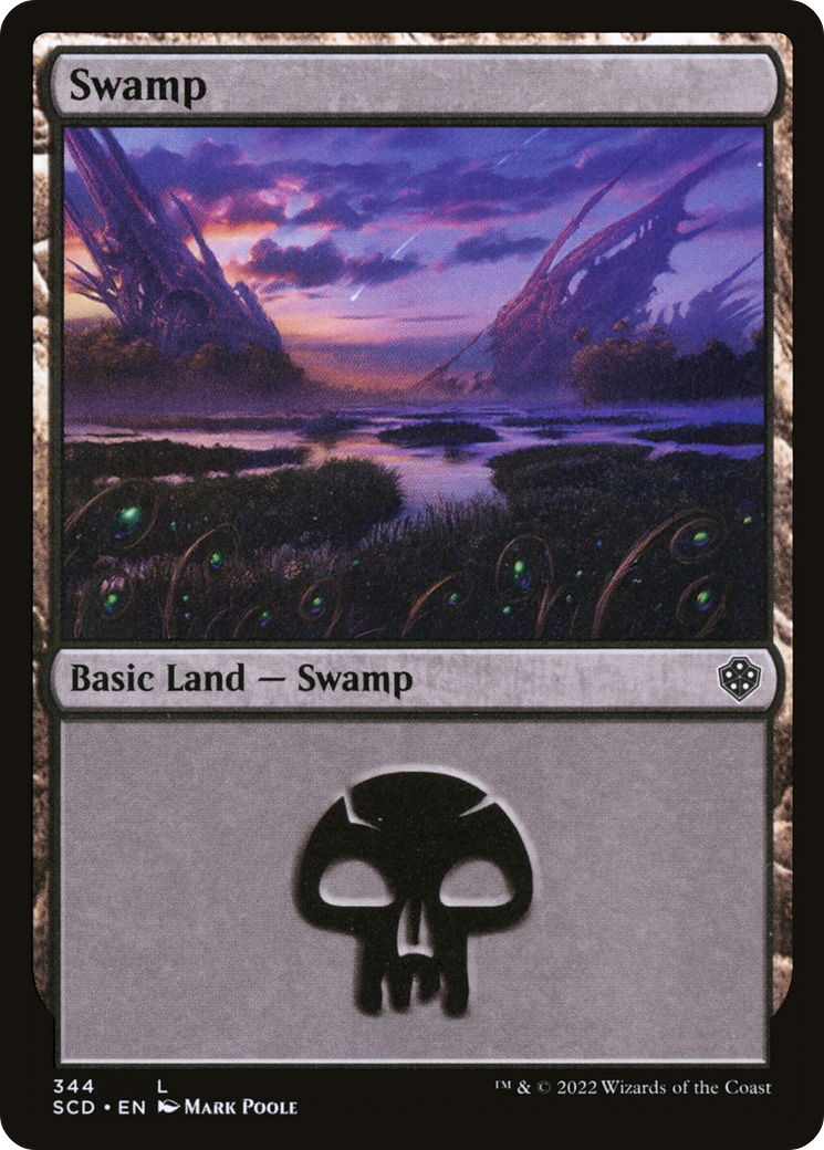 Swamp (344) [Starter Commander Decks] | L.A. Mood Comics and Games