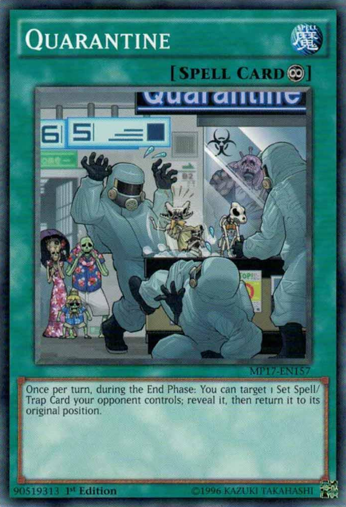 Quarantine [MP17-EN157] Common | L.A. Mood Comics and Games