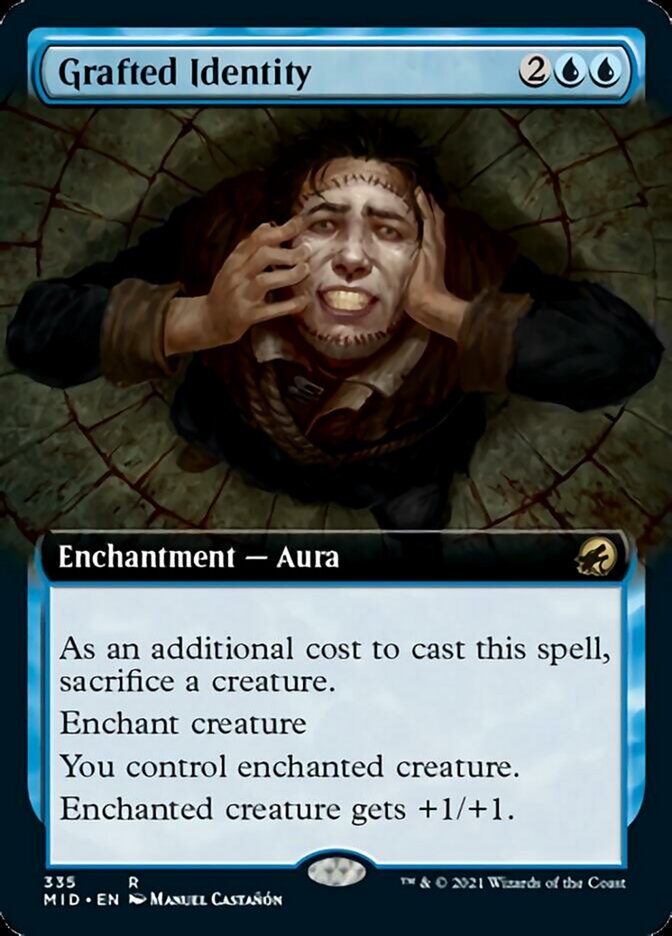 Grafted Identity (Extended Art) [Innistrad: Midnight Hunt] | L.A. Mood Comics and Games