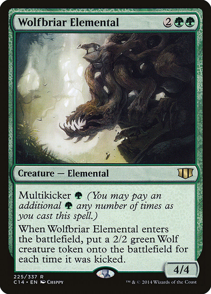 Wolfbriar Elemental [Commander 2014] | L.A. Mood Comics and Games