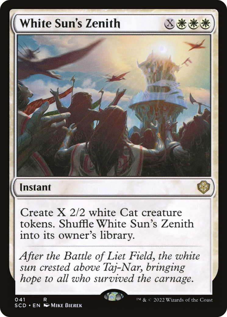 White Sun's Zenith [Starter Commander Decks] | L.A. Mood Comics and Games