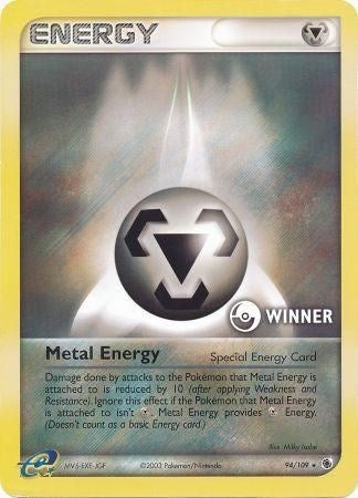 Metal Energy (94/109) (Winner) [EX: Ruby & Sapphire] | L.A. Mood Comics and Games