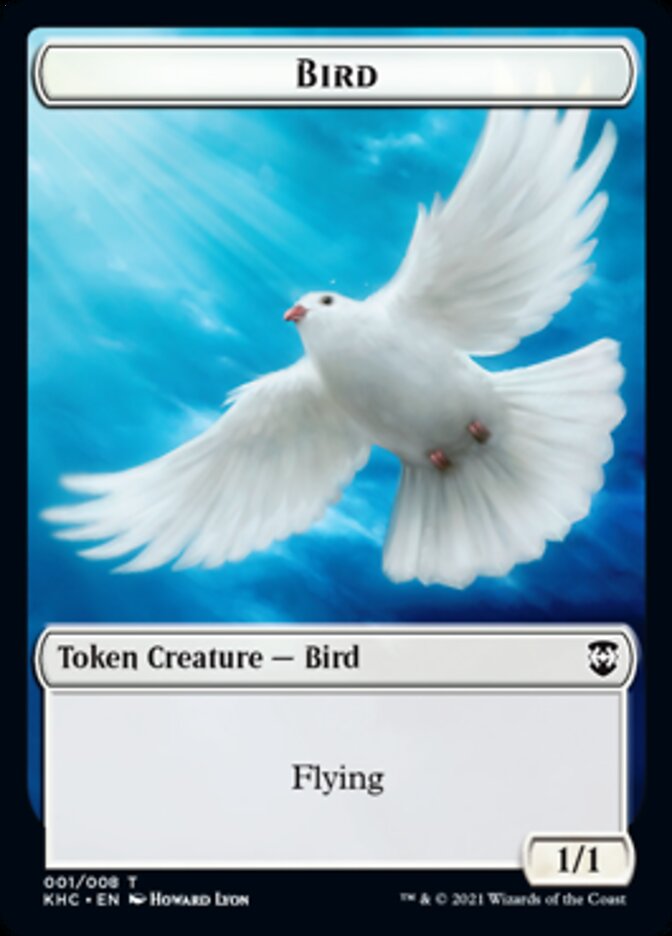 Bird Token [Kaldheim Commander Tokens] | L.A. Mood Comics and Games