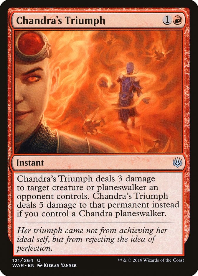 Chandra's Triumph [War of the Spark] | L.A. Mood Comics and Games