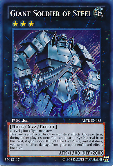 Giant Soldier of Steel [ABYR-EN085] Secret Rare | L.A. Mood Comics and Games