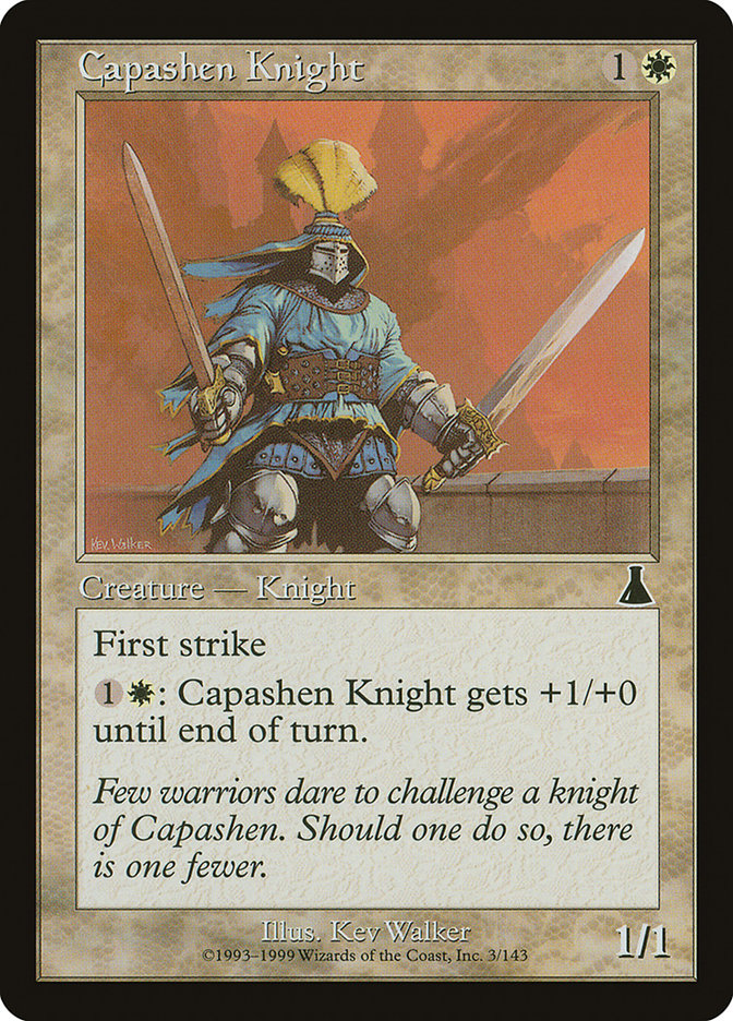 Capashen Knight [Urza's Destiny] | L.A. Mood Comics and Games
