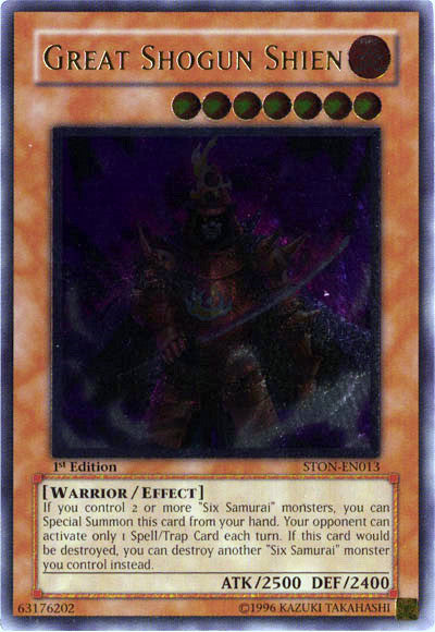 Great Shogun Shien [STON-EN013] Ultimate Rare | L.A. Mood Comics and Games