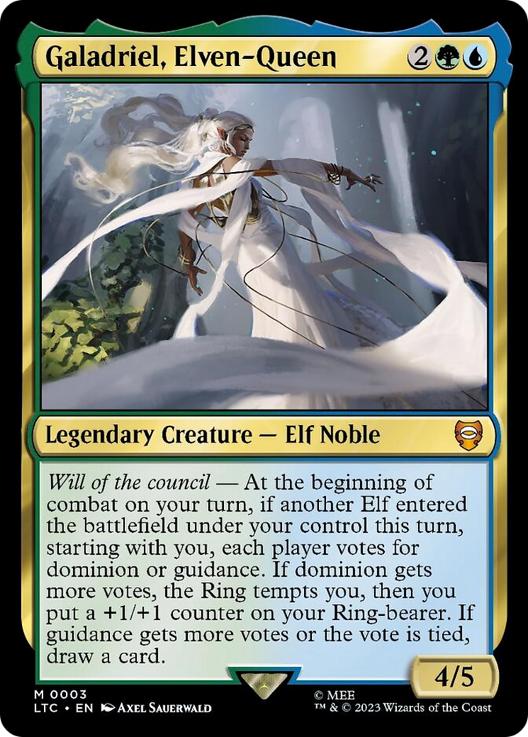 Galadriel, Elven-Queen [The Lord of the Rings: Tales of Middle-Earth Commander] | L.A. Mood Comics and Games