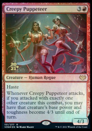 Creepy Puppeteer [Innistrad: Crimson Vow Prerelease Promos] | L.A. Mood Comics and Games