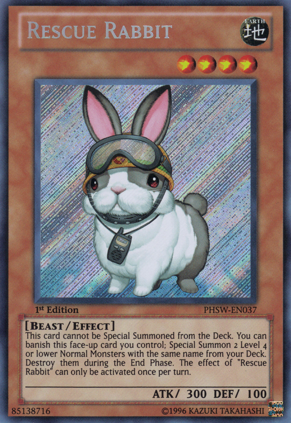 Rescue Rabbit [PHSW-EN037] Secret Rare | L.A. Mood Comics and Games