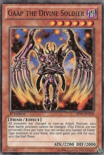 Gaap the Divine Soldier [BP01-EN150] Starfoil Rare | L.A. Mood Comics and Games