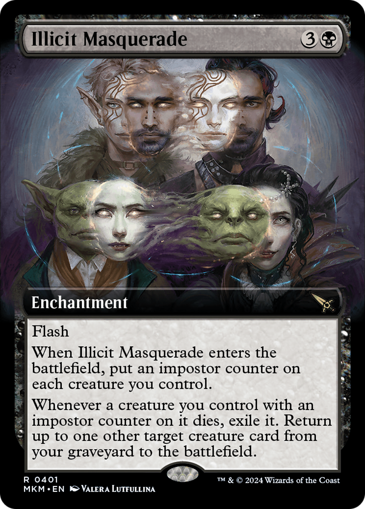 Illicit Masquerade (Extended Art) [Murders at Karlov Manor] | L.A. Mood Comics and Games