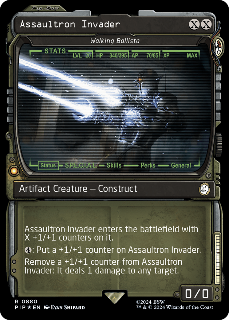 Assaultron Invader - Walking Ballista (Surge Foil) [Fallout] | L.A. Mood Comics and Games