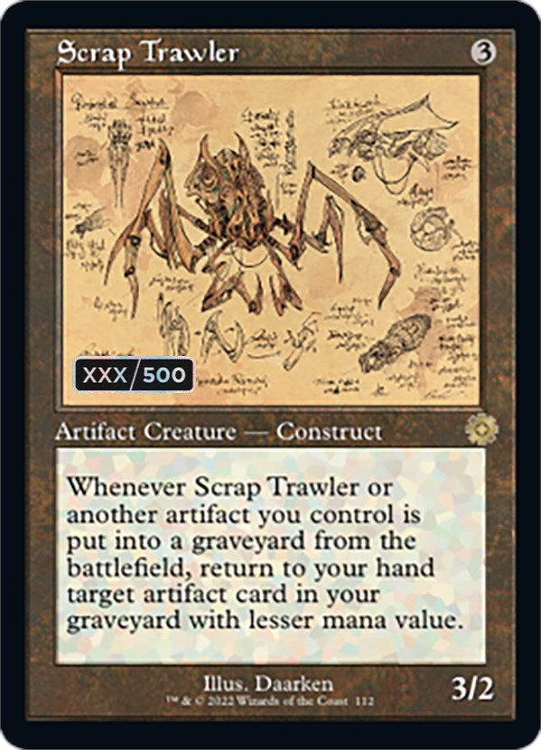 Scrap Trawler (Retro Schematic) (Serialized) [The Brothers' War Retro Artifacts] | L.A. Mood Comics and Games