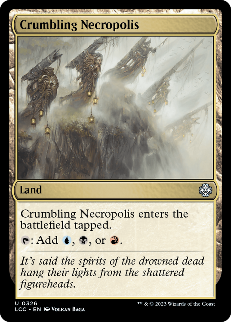 Crumbling Necropolis [The Lost Caverns of Ixalan Commander] | L.A. Mood Comics and Games