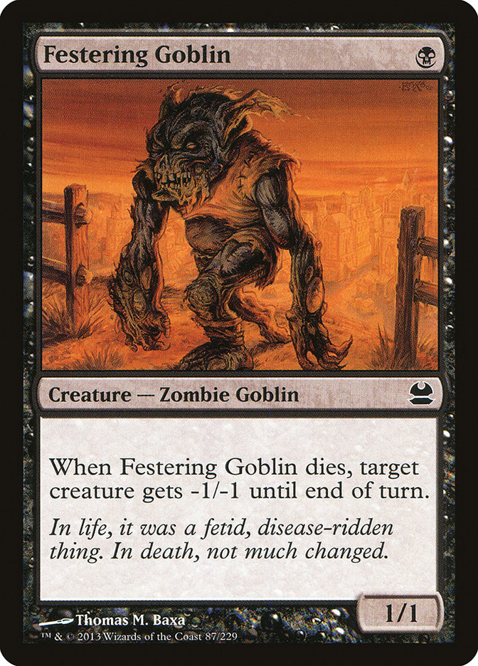 Festering Goblin [Modern Masters] | L.A. Mood Comics and Games