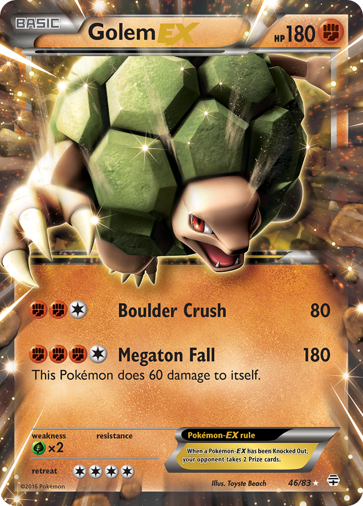 Golem EX (46/83) [XY: Generations] | L.A. Mood Comics and Games