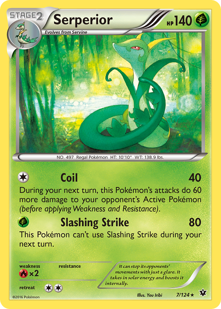 Serperior (7/124) [XY: Fates Collide] | L.A. Mood Comics and Games