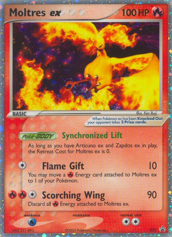 Moltres ex (031) [Nintendo: Black Star Promos] | L.A. Mood Comics and Games