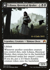 Liliana, Heretical Healer // Liliana, Defiant Necromancer [Magic Origins Prerelease Promos] | L.A. Mood Comics and Games