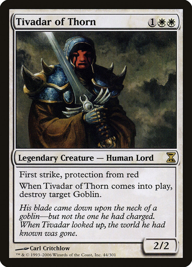 Tivadar of Thorn [Time Spiral] | L.A. Mood Comics and Games