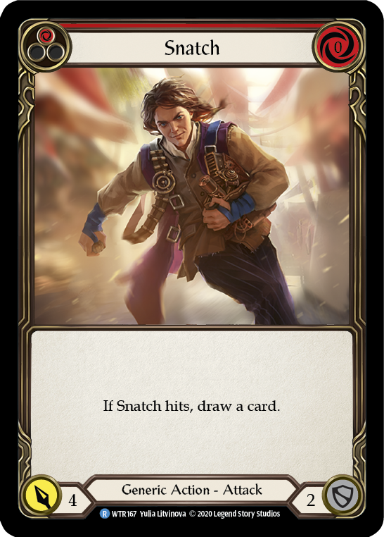 Snatch (Red) [U-WTR167] (Welcome to Rathe Unlimited)  Unlimited Normal | L.A. Mood Comics and Games