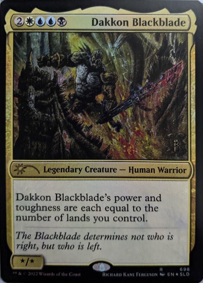 Dakkon Blackblade [Secret Lair Drop Promos] | L.A. Mood Comics and Games