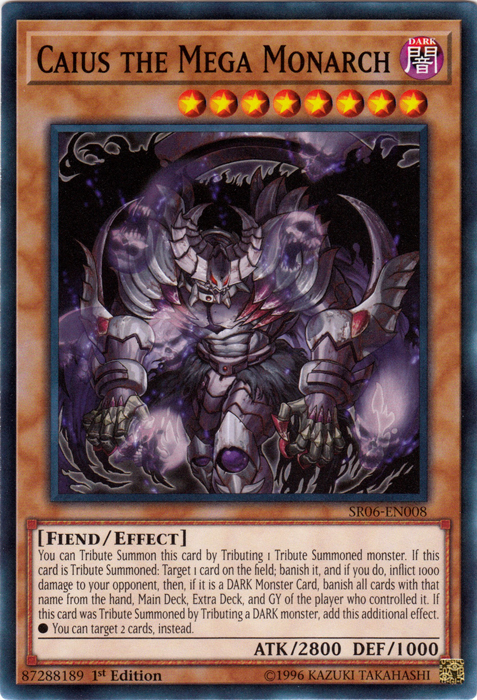 Caius the Mega Monarch [SR06-EN008] Common | L.A. Mood Comics and Games