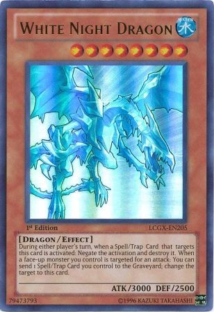 White Night Dragon [LCGX-EN205] Ultra Rare | L.A. Mood Comics and Games