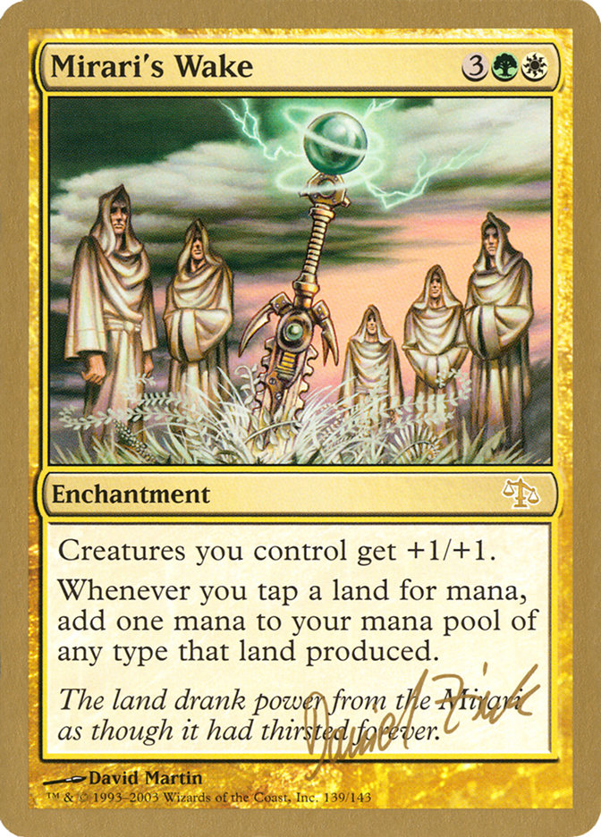 Mirari's Wake (Daniel Zink) [World Championship Decks 2003] | L.A. Mood Comics and Games
