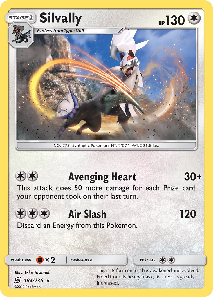 Silvally (184/236) (Theme Deck Exclusive) [Sun & Moon: Unified Minds] | L.A. Mood Comics and Games