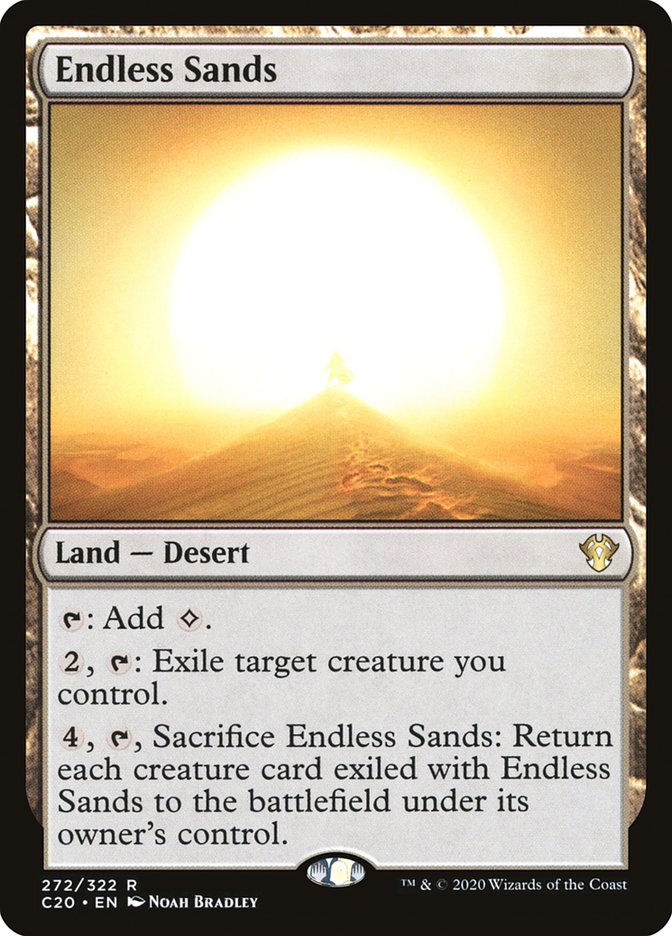 Endless Sands [Commander 2020] | L.A. Mood Comics and Games