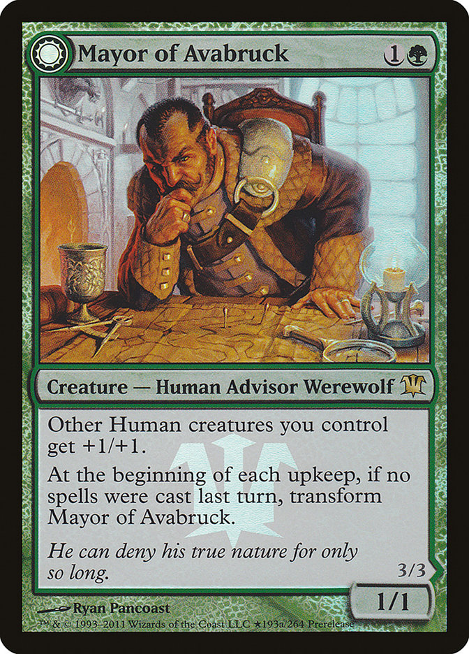 Mayor of Avabruck // Howlpack Alpha [Innistrad Prerelease Promos] | L.A. Mood Comics and Games