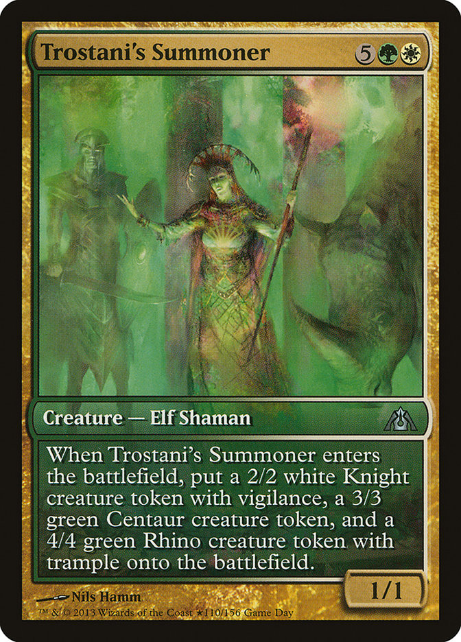 Trostani's Summoner (Game Day) [Dragon's Maze Promos] | L.A. Mood Comics and Games