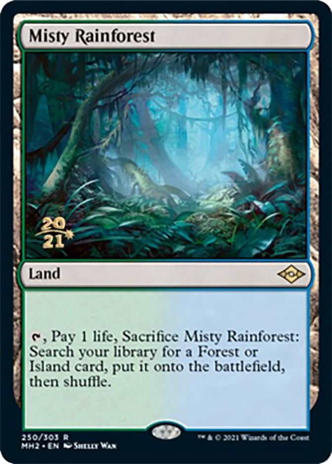 Misty Rainforest [Modern Horizons 2 Prerelease Promos] | L.A. Mood Comics and Games