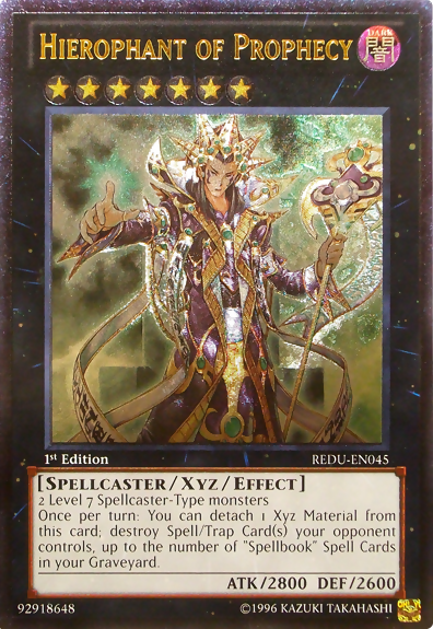 Hierophant of Prophecy [REDU-EN045] Ultimate Rare | L.A. Mood Comics and Games