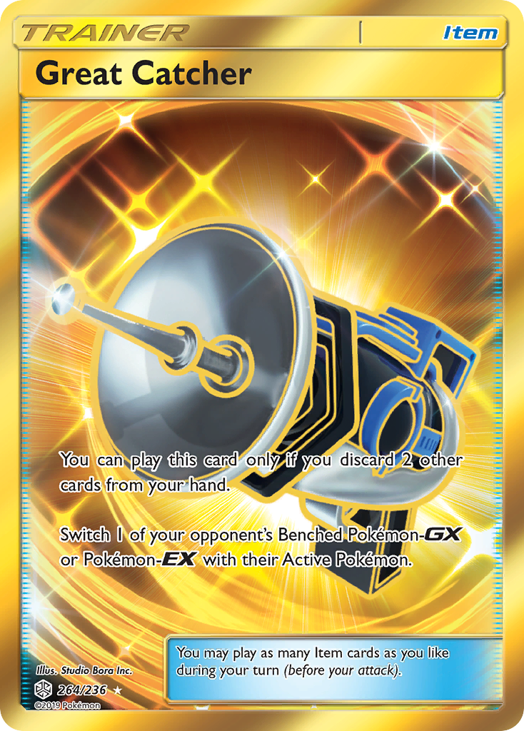 Great Catcher (264/236) [Sun & Moon: Cosmic Eclipse] | L.A. Mood Comics and Games