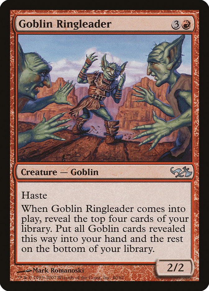 Goblin Ringleader [Duel Decks: Elves vs. Goblins] | L.A. Mood Comics and Games