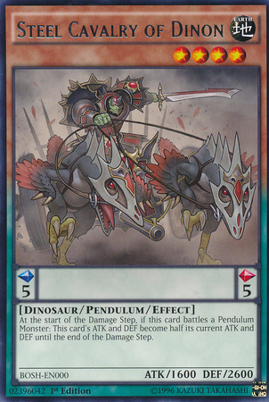 Steel Cavalry of Dinon [BOSH-EN000] Rare | L.A. Mood Comics and Games