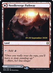 Needleverge Pathway // Pillarverge Pathway [Zendikar Rising Prerelease Promos] | L.A. Mood Comics and Games