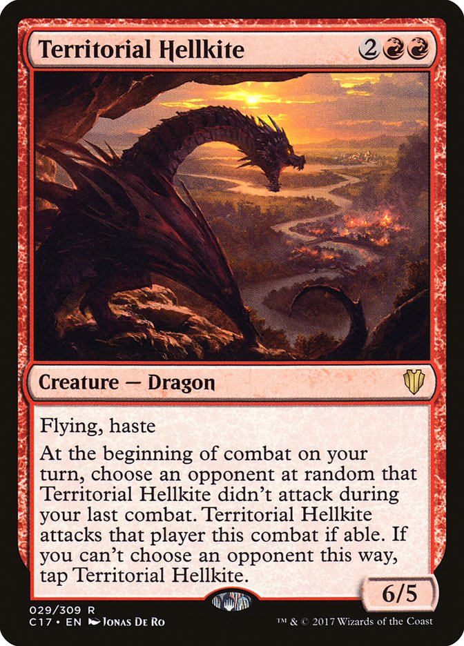 Territorial Hellkite [Commander 2017] | L.A. Mood Comics and Games