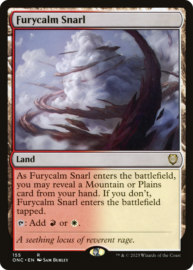 Furycalm Snarl [Phyrexia: All Will Be One Commander] | L.A. Mood Comics and Games