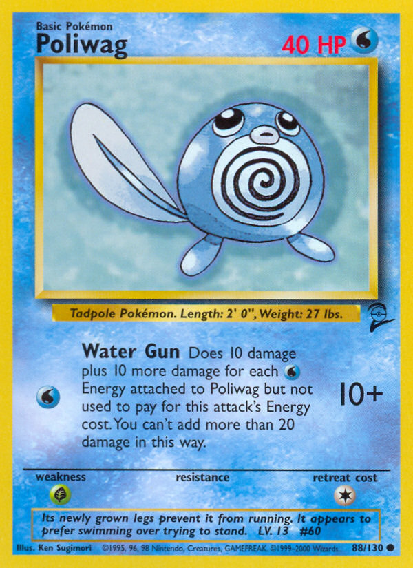 Poliwag (88/130) [Base Set 2] | L.A. Mood Comics and Games