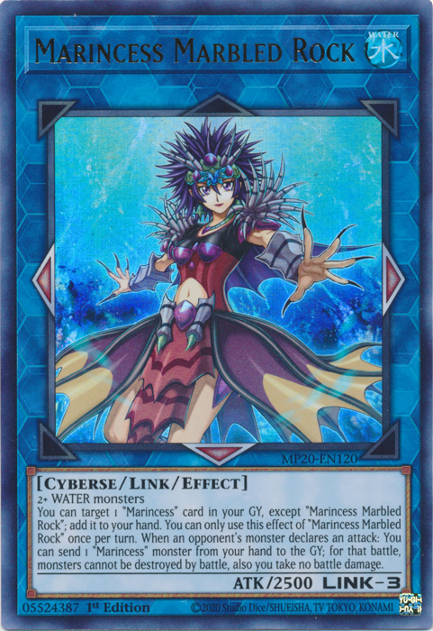 Marincess Marbled Rock [MP20-EN120] Ultra Rare | L.A. Mood Comics and Games