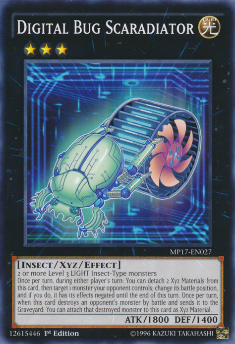 Digital Bug Scaradiator [MP17-EN027] Common | L.A. Mood Comics and Games