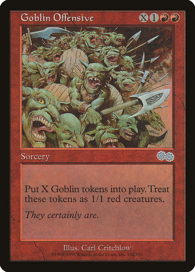 Goblin Offensive [Urza's Saga] | L.A. Mood Comics and Games