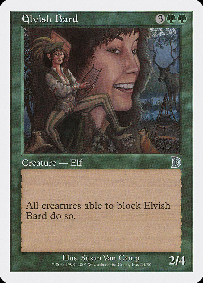 Elvish Bard [Deckmasters] | L.A. Mood Comics and Games